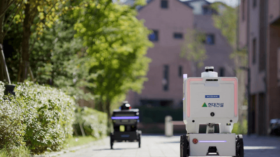 드롭샷매치 포트폴리오 - 현대건설 로봇배송 라이프