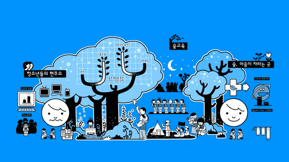 드롭샷매치 포트폴리오 - [산림청]숲교육 홍보영상 유아& 청소년