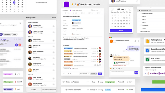 드롭샷매치 포트폴리오 - 모닝메이트(morningmate), Your All-in-One Digital Workspace
