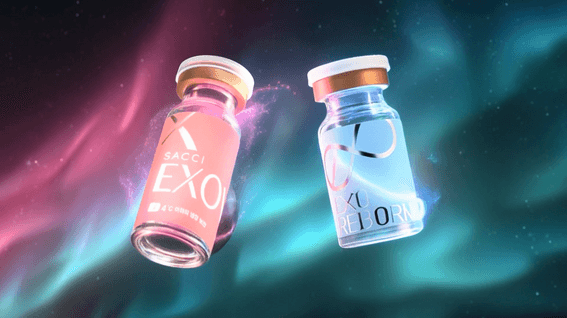 드롭샷매치 포트폴리오 - 화장품/뷰티 기업 사치바이오 엑소비스 & 엑소리본(EXOVIS & EXOREBORN) 브랜드 필름