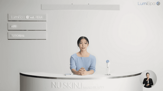 드롭샷매치 포트폴리오 - 뷰티웰니스 디바이스 사용법 튜토리얼