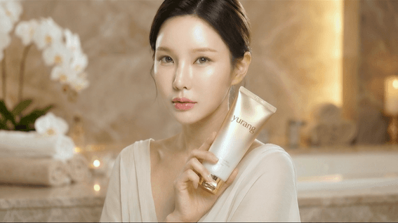 드롭샷매치 포트폴리오 - 촉촉한 AI 화장품 영상 포트폴리오