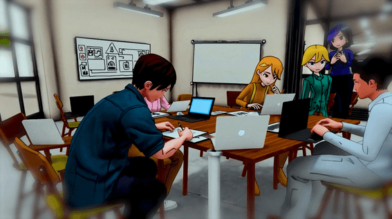 드롭샷매치 포트폴리오 - 퓨처랩 AI 활용 청소년 영상 창작 워크숍