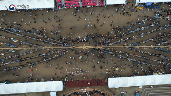 드롭샷매치 포트폴리오 - 줄다리기 유네스코 무형유산 등제 10주년 기념영상