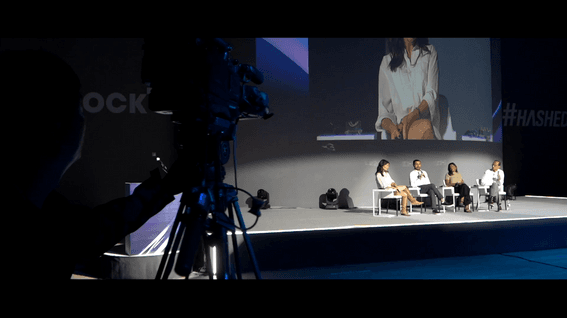 드롭샷매치 포트폴리오 - XpHere 블럭체인 가상화페 솔루션 행사 영상 제작