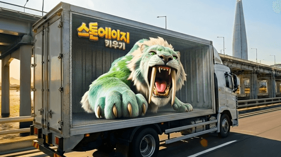 드롭샷매치 포트폴리오 - 넷마블 스톤에이지 키우기 홍보 샘플 영상