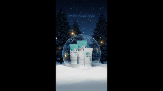 드롭샷매치 포트폴리오 - 부쉬맨 크리스마스 비주얼 라인업