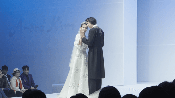 드롭샷매치 포트폴리오 - 가인미가그룹 × 앙드레김 패션쇼 | 행사 스케치 영상 제작