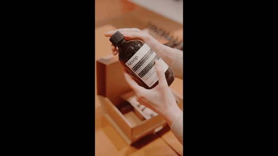 드롭샷매치 포트폴리오 - [이솝] 브랜드 & 프로모션 콘텐츠 촬영 &제작