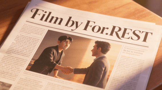 드롭샷매치 포트폴리오 - 우리는 이야기를 만든다 | Film by For.REST (AI Animation)