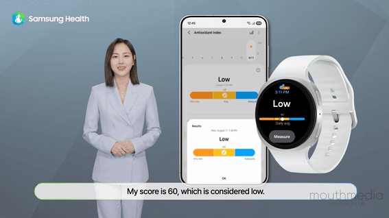 드롭샷매치 포트폴리오 - 삼성전자 갤럭시워치 헬스케어
