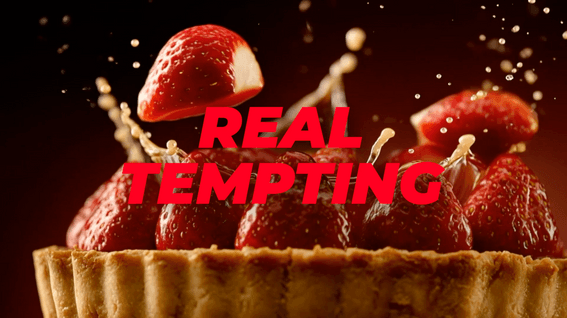 드롭샷매치 포트폴리오 - 스트로베리 푸드 커머셜 비디오 AI 영상