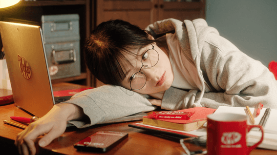 드롭샷매치 포트폴리오 - Kitkat 킷캣 브랜드 제품광고 홍보CF