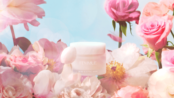 드롭샷매치 포트폴리오 - 파뮤 슬리핑 마스크 제품 브랜딩 영상