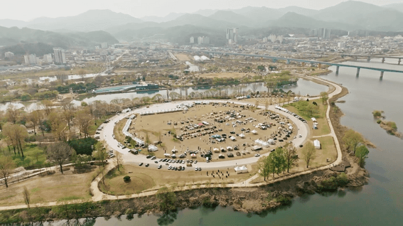 드롭샷매치 포트폴리오 - GOCF LAUNDRY SURFING Booth