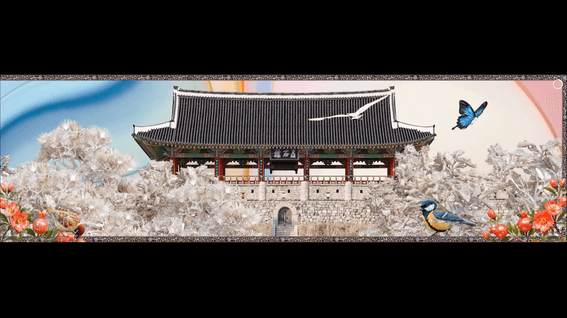 드롭샷매치 포트폴리오 - 촉석루 미디어아트 특별전 [Section 03.희喜]