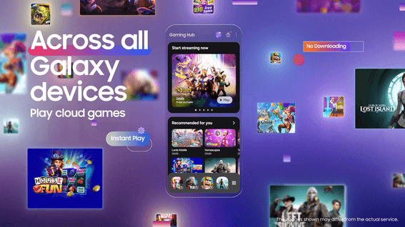 드롭샷매치 포트폴리오 - 삼성 - Gaming Hub