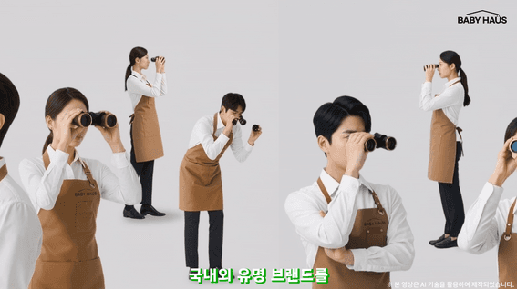 드롭샷매치 포트폴리오 - 베이비하우스 홍보영상