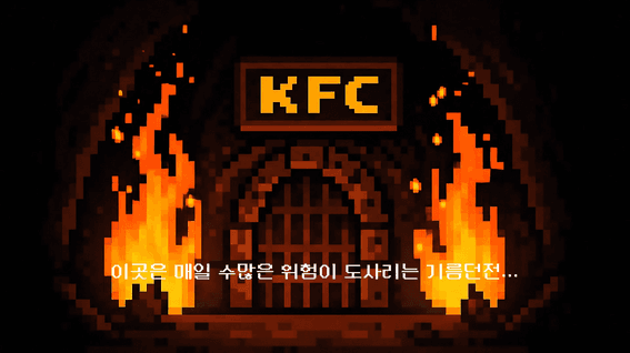 드롭샷매치 포트폴리오 - KFC Safety Dungeon — AI Safety Campaign Video