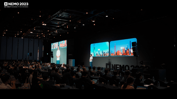 드롭샷매치 포트폴리오 - 2023 카카오모빌리티 NEMO 행사 스케치 영상