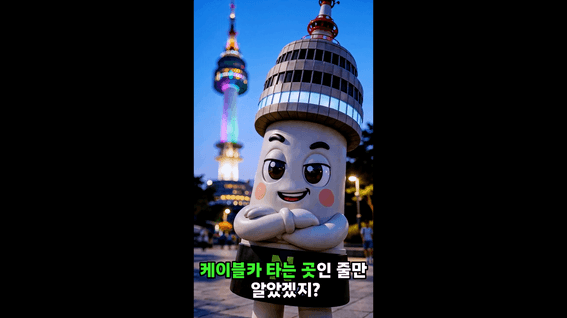 드롭샷매치 포트폴리오 - 서울테마 숏폼시리즈 남산편