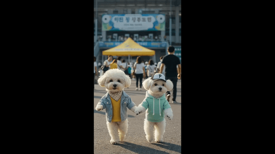 드롭샷매치 포트폴리오 - 제106회 전국체육대회 개막식 홍보영상