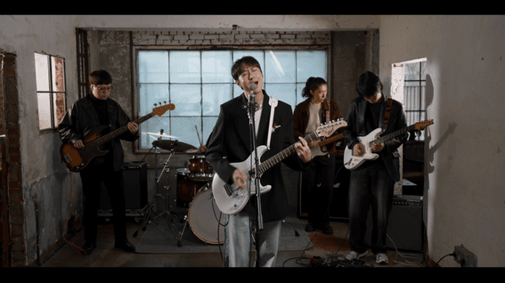 드롭샷매치 포트폴리오 - 하고픈 말 MV 라이브 클립형태의 뮤직비디오