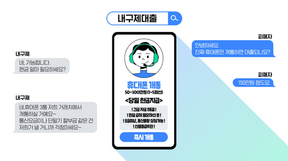 드롭샷매치 포트폴리오 - 금융감독원 미성년자 금융사기 예방 교육 영상(인포그래픽)