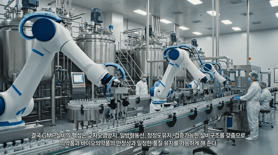드롭샷매치 포트폴리오 - 세종사이언스(주) GMP 생산설비 홍보 영상