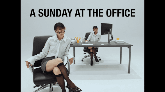 드롭샷매치 포트폴리오 - 책상 가구 브랜드필름 - A Sunday at the Office