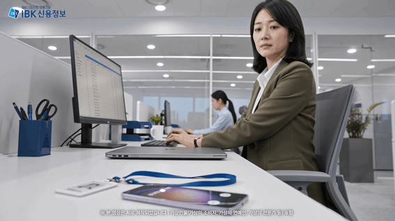 드롭샷매치 포트폴리오 - AI영상ㅣ IBK신용정보 채권추심 홍보 영상