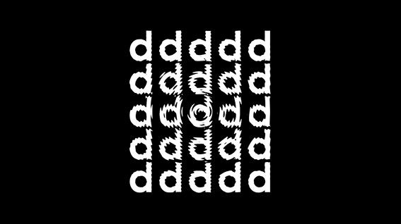 드롭샷매치 포트폴리오 - d.sans Typography Teaser