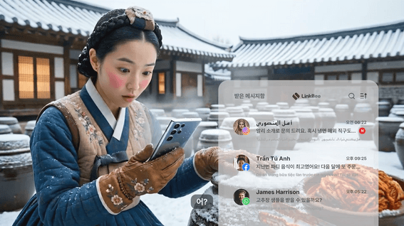 드롭샷매치 포트폴리오 - 링크비 서비스 AI 홍보 영상