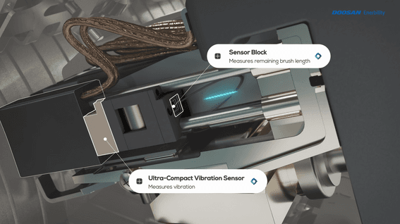 드롭샷매치 포트폴리오 - 두산에너빌리티 B-EYES Brush Monitoring System 홍보영상
