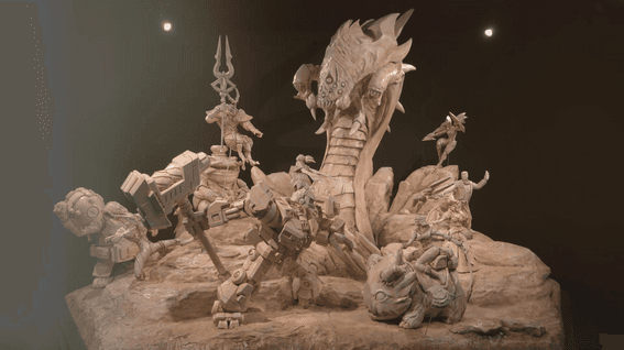 드롭샷매치 포트폴리오 - LoL FAN CREATOR_DIORAMA