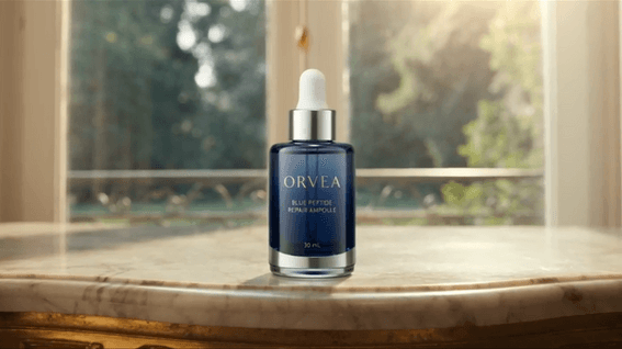 드롭샷매치 포트폴리오 - ORVEA | AI Beauty Serum Brand Film