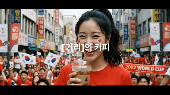 드롭샷매치 포트폴리오 - [한국경제신문] 커피 광고제 AI 영상