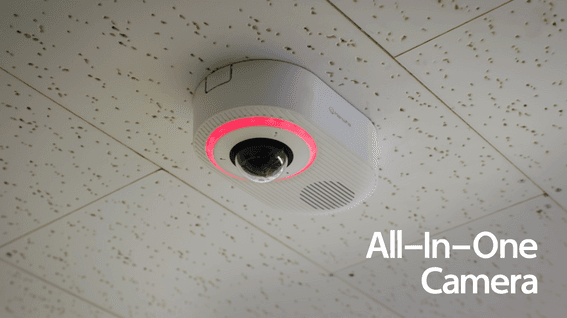 드롭샷매치 포트폴리오 - 한화비전 올인원 카메라 제품 영상 - Hanwha Vision AIO