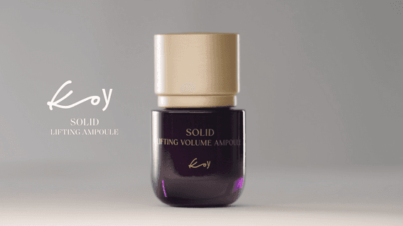 드롭샷매치 포트폴리오 - KOY SOLID LIFTING VOLUME AMPOULE_PRODUCT FILM
