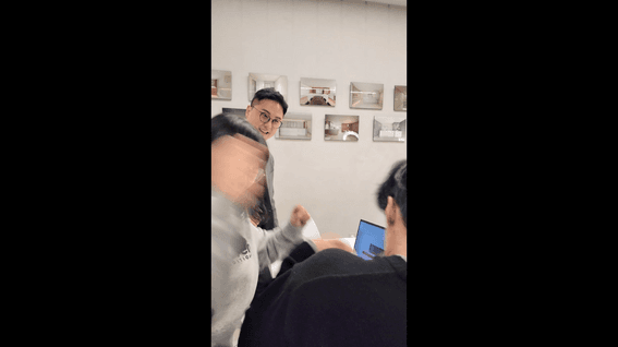 드롭샷매치 포트폴리오 - 견적 협의 장면을 상황극으로 담은 인테리어 오피스 숏폼