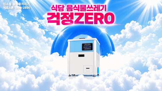드롭샷매치 포트폴리오 - [토탈리빙] 음식물 처리기 AI 광고 영상