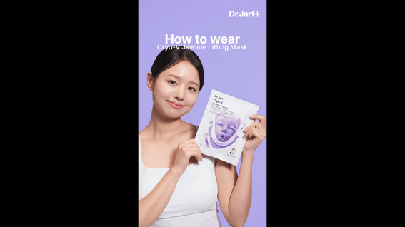 드롭샷매치 포트폴리오 - 닥터자르트 크라이오 V-라인 리프팅 마스크 How to use 영상