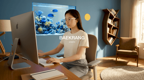 드롭샷매치 포트폴리오 - 백랑x패스트캠퍼스 | AI 브랜드 필름