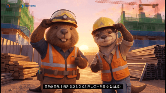 드롭샷매치 포트폴리오 - 국토안전관리원 이상기후 안전교육 여름편