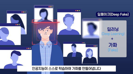 드롭샷매치 포트폴리오 - 공공빅데이터_딥페이크 인포그래픽 영상