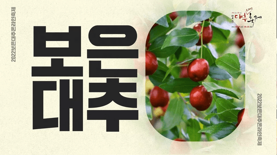드롭샷매치 포트폴리오 - 보은대추축제 홍보단 영상