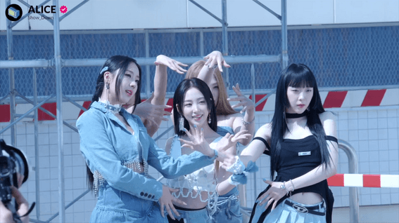드롭샷매치 포트폴리오 - 앨리스 여자 아이돌 뮤직비디오 촬영 비하인드 콘텐츠 영상