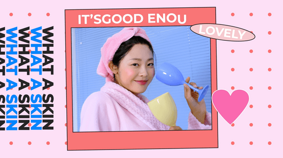 드롭샷매치 포트폴리오 - What a skin PINK 브랜드 필름