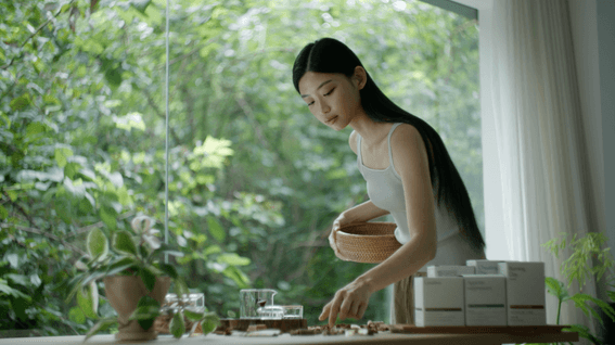 드롭샷매치 포트폴리오 - VYNEHERB 바인허브 브랜드필름