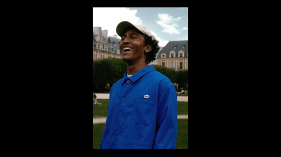 드롭샷매치 포트폴리오 - Billi Work Jacket worn by French